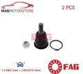 TRAGGELENK FÜHRUNGSGELENK NIEDRIGER VORNE FAG 825 0002 10 2PCS P NEU