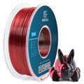 Geeetech PLA Filament 1.75mm 1kg Seide Schwarz+Rot zweifarbig Für 3D Drucker DE