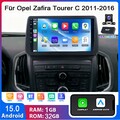 Für Opel Zafira Tourer C 2011-2016 Android15 Autoradio Carplay GPS WIFI SWC DAB+