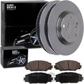 EuroBrake BREMSSCHEIBEN 296mm+ BELÄGE VORNE passend für TOYOTA RAV 4 3+4 AURIS