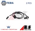 30582 ABS SENSOR DREHZAHLFÜHLER HINTEN ABS 2PCS FÜR AUDI A4,B5