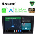 4+64GB Carplay Autoradio Android 15 GPS NAVI Für Opel Corsa D Astra H Vivaro DAB