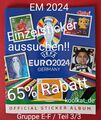 Topps UEFA EURO EM 2024 Sticker Einzelsticker zum aussuchen Gruppe E-F -Teil 3/3
