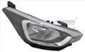 TYC Scheinwerfer Rechts für HYUNDAI i20 Schrägheck (GB, IB) i20 ACTIVE (GB)