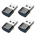 1-12x USB A auf USB C Adapter OTG USB Stick Laptop Samsung Xiaomi MacBook Buchse
