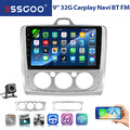 Für Ford Focus MK2 MK II 2004-2011 Android 14 Autoradio Carplay GPS Navi RDS KAM