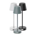 LED Tischleuchte EDO NELI Innen/Außen Akku Touch Tischlampe Dimmbar USB C IP54