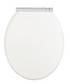 WENKO WC Sitz MDF Toilettensitz Klobrille Absenkautomatik Oval Weiß Matt