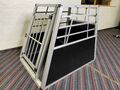 Hundetransportbox | Hundekofferraumbox | Alu | 82x65x70 cm