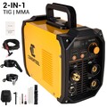 Schweißgerät-Elektroden 2 in 1 Kombi WIG Aluminium Pulse TIG/MMA Kombigerät 200A