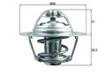 Thermostat Kühlmittel MAHLE TX 196 83D für RENAULT DACIA BZ0 MEGANE KZ0 DZ0 3 1