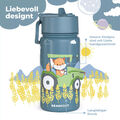 BEARFOOT, Thermo Kinder Trinkflasche Edelstahl - Traktor,  400ml, Neu