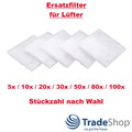 5x bis 100x Luftfilter Staubfilter 90 x 90mm ersetzt Lunos 2/FB, 33286