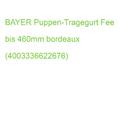 BAYER Puppen-Tragegurt Fee bis 460mm bordeaux (4003336622676) (62267AA)