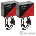 2X MAXGEAR ABS-SENSOREN HINTEN PASSEND FÜR FIAT DUCATO LINKS+RECHTS | 20-0282