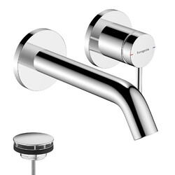 hansgrohe Tecturis S Einhebel-Waschtischarmatur Unterputz für Wandmontage,