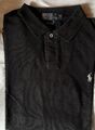 Ralph Lauren Polo Langarm-T-Shirt Herren Gr.XL schwarz Custem Fit