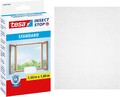 Tesa Insect Stop Fliegengitter Fenster – 150x180 cm – weiß – ohne Bohren – 1 Stk