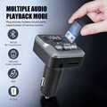Drahtloser Bluetooth-Auto-Fm-Transmitter Mp3-Player Pd-Radio Usb-C-Ladegerät- ▽