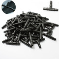 4mm/7mm T-Stück T-Verbinder Kunststoff Schlauchverbinder Verbindungsstück