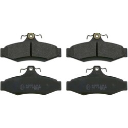 1x ORIGINAL® Febi Bilstein Bremsbelagsatz, Scheibenbremse Hinten für Chevrolet