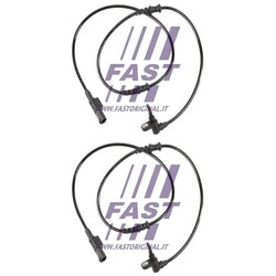 2X FAST ABS-SENSOR RADDREHZAHL VORNE BEIDSEITIG PASSEND FÜR MERCEDES-BENZ