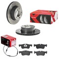 brembo XTRA BREMSSCHEIBEN + BELÄGE VORNE passend für BMW 1er F20 F21 2er F22 F23