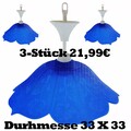 Deckenlampe Pendelleuchte Hängeleuchte E27 fassung Blau