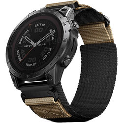Armband Für Garmin Fenix E 8 7 7X 6X Pro 5 5X 3 HR Epix Nylon Loop Quickfit Band