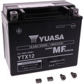 Yuasa YTX12 Leistungsstarke, vibationsfeste Motorrad-Batterie LXV Nexus TL Phoen