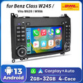 GPS Für Mercedes BENZ A/B-Klasse Sprinter Viano VW Crafter Android 13 Autoradio
