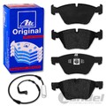 ATE BREMSBELÄGE + WARNKONTAKT VORNE passend für BMW 1er E81 E87 E88 E82