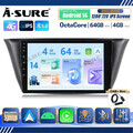 DAB+ 8-Core 4+64G Android 14 Autoradio Carplay GPS SWC Für Iveco Daily 2014-2024