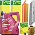 MANN INSPEKTIONSPAKET+MANNOL 5W-30 ÖL passend für MINI R56 R58 R60 ONE COOPER