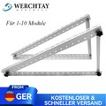 Solarpanel Solarmodul Halterung bis 118cm Photovoltaik PV Montage Aufständerung