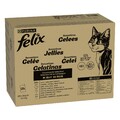 FELIX Sensations Gelees Katzenfutter nass in Gelee Sorten-Mix 120er Pack 120x85g