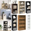 Bücherregal Standregal Raumteiler Aufbewahrungsregal Bücherschrank Holzwerkstoff
