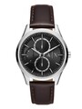 ARMANI EXCHANGE Armbanduhr Herren DANTE AX1868 Quarz Edelstahl Leder 42mm B-WARE