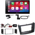Pioneer SPH-DA77DAB CarPlay Android Auto Digitaltadio Einbauset für Mazda 3 BL