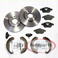 Bremsen Set Ø 280 mm vorne Bremsbacken +Zubehör hinten für VW Bus Transporter T4