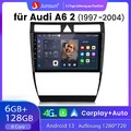 Carplay Autoradio Für Audi A6 S6 RS6 C5 1997-2004 Android 13 GPS SWC DAB 128G 4G