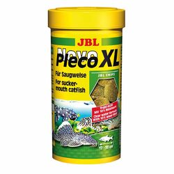 JBL NovoPleco XL 250ml-Algenchips Fischfutter Welse Grünfuttertabletten Welstabs