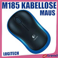 LOGITECH M185 Kabellose Maus, 2,4 GHz mit USB-Nano-Empfänger