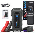 TOPDON 1200A Starthilfe Jump Starter Ladegerät Booster Powerbank Wie JS1200 3in1
