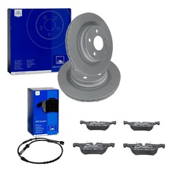 ATE BREMSSCHEIBEN 300mm + CERAMIC HINTEN passend für BMW 1er F40 2er F44 F45 F46HA 300x20mm | Warnkontakt | Einschränkungen beachten