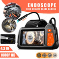 2-15M Endoskop mit 4.3'' LCD 1080P HD Inspektionkamera 8mm Rohrkamera Endoscope 