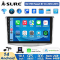 2+64G Android 14 Autoradio Carplay DSP GPS AHD Kam für VW Passat B7 CC 2010-2015