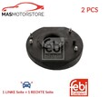 FEDERBEINLAGER DOMLAGER PAAR VORNE FEBI BILSTEIN 09378 2PCS A NEU OE QUALITÄT