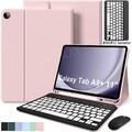 Bluetooth QWERTZ Tastatur Hülle Maus Für Samsung Galaxy Tab A9+ / A9 Plus 11''