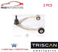 LINKS RECHTS QUERLENKER SATZ VORNE OUTER OBERE TRISCAN 8500 27550 2PCS A NEU